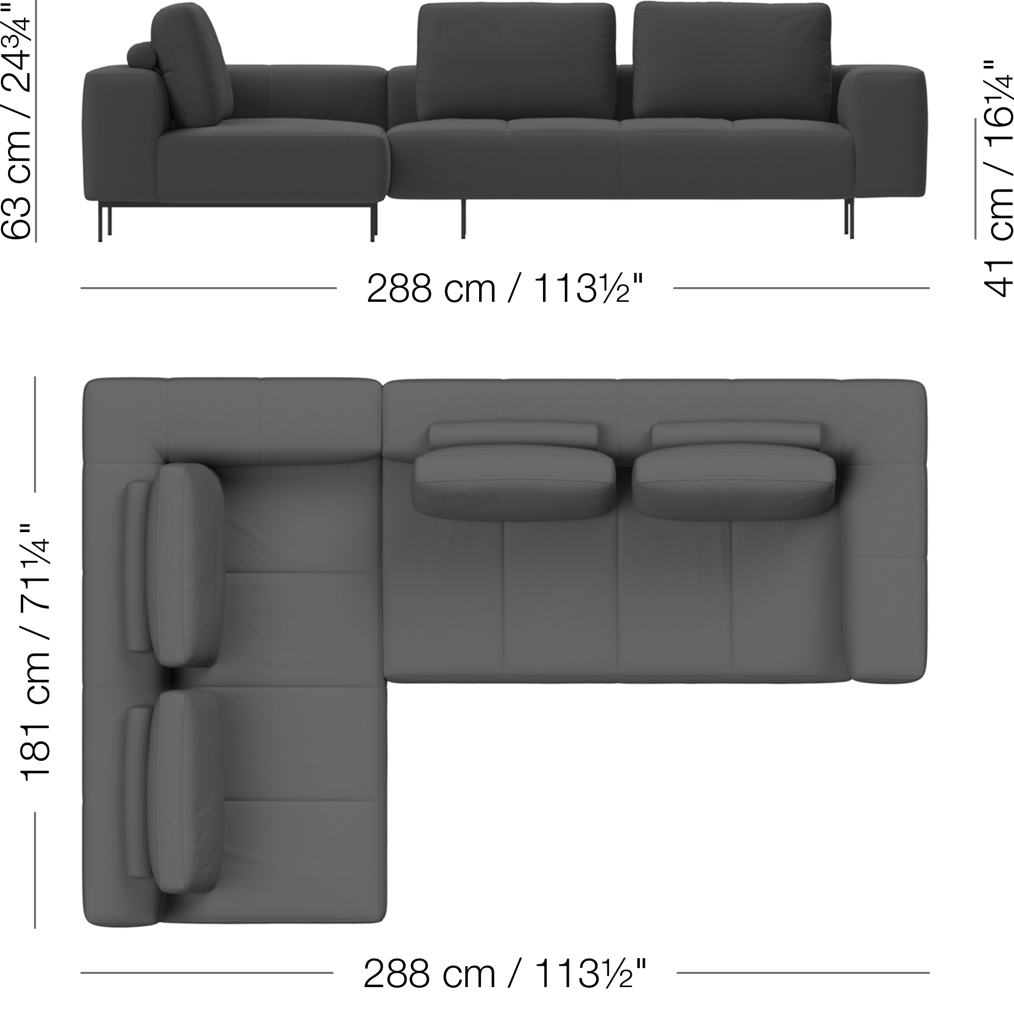 11/7 15:00までBoConcept AMSTERDAM コーナーソファ